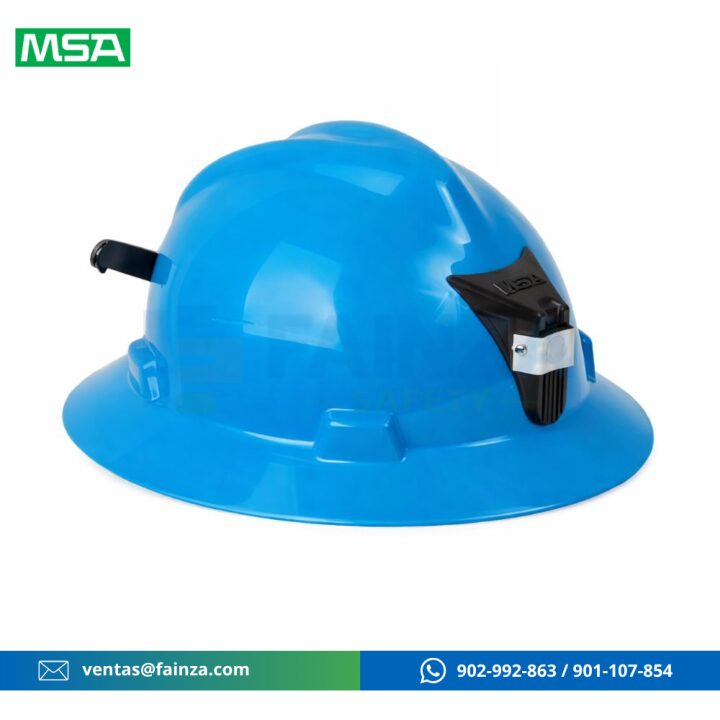 Casco Tipo Sombrero VGard MSA azul