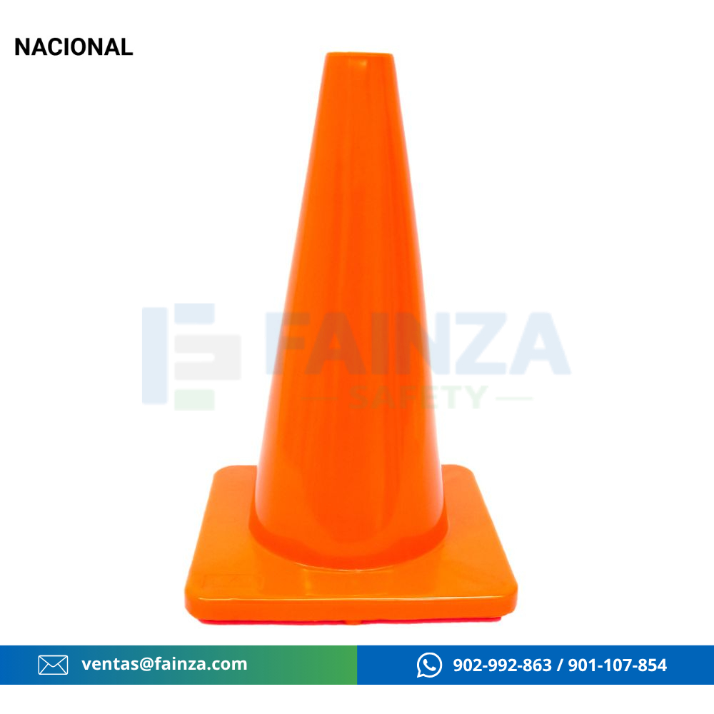 Cono PVC 18 Pulgadas Naranja Segpro