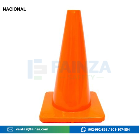 Cono PVC 28 Pulgadas Naranja Segpro