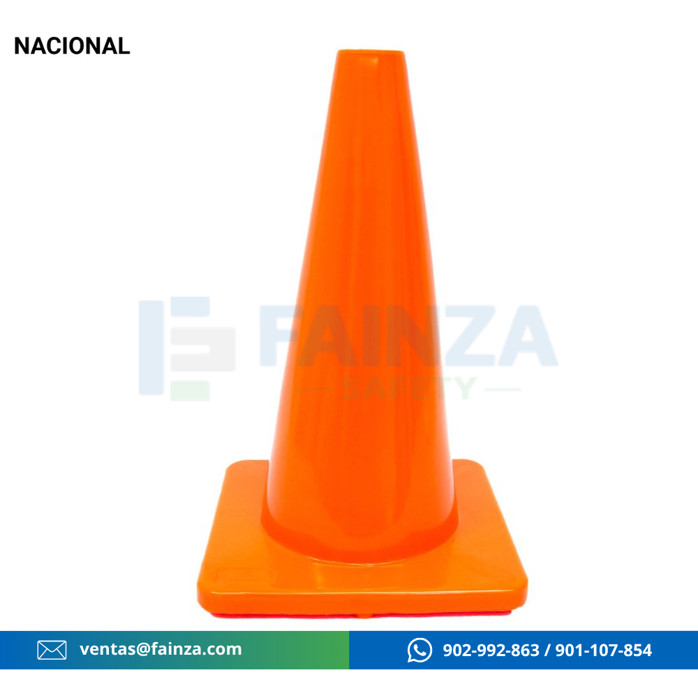 Cono PVC 28 Pulgadas Naranja Segpro
