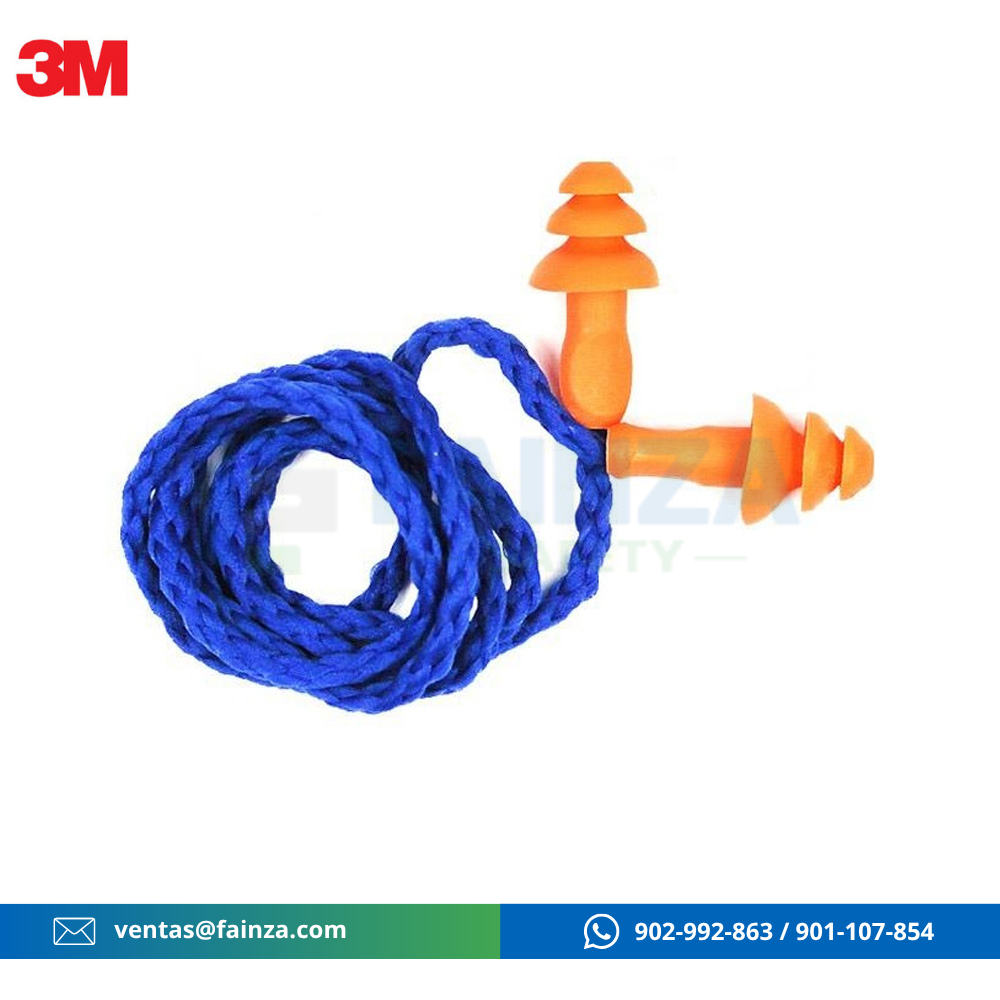 Tapon Reusable con Cordon 1270 3M
