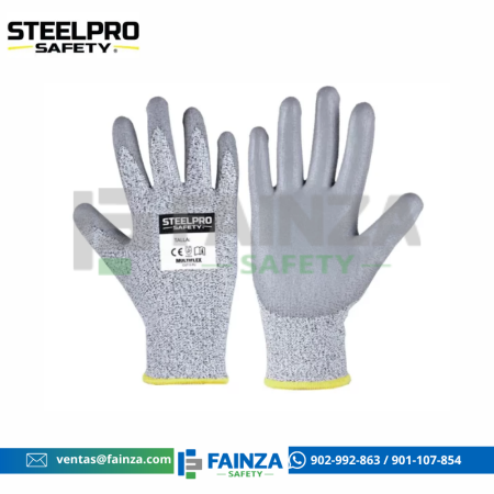 Guante Multiflex Cut-5 PU Steelpro