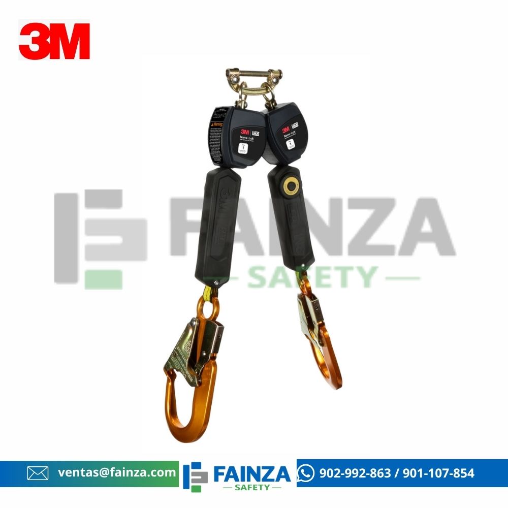 Bloque Retractil Doble 3M Dbi Sala Nano-Lok 3101277