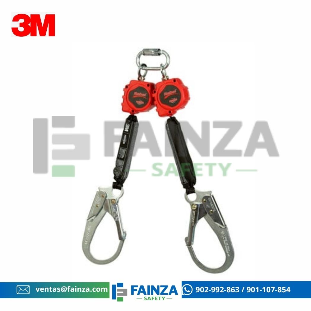 Bloque Retractil Doble 3M Protecta 3100414, 6 ft. (1.8 m)