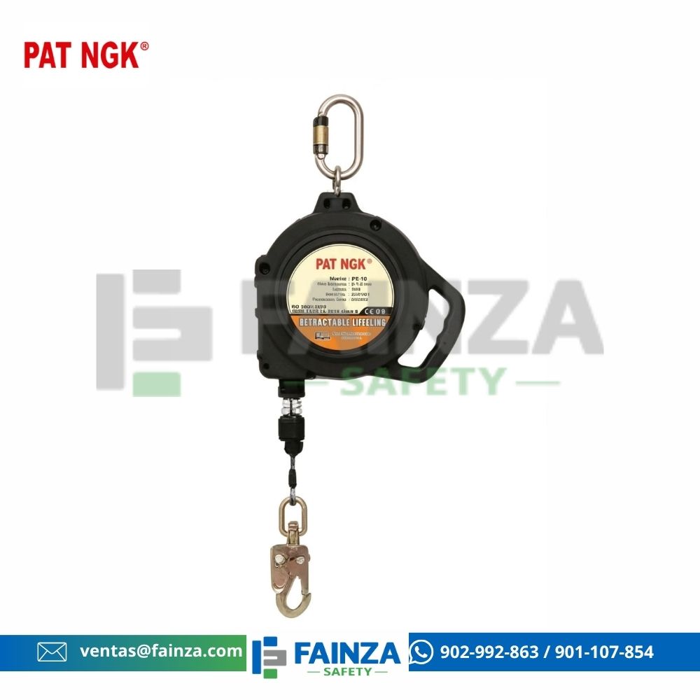 Bloque Retractil PE-15 de 15 metros Pat Ngk