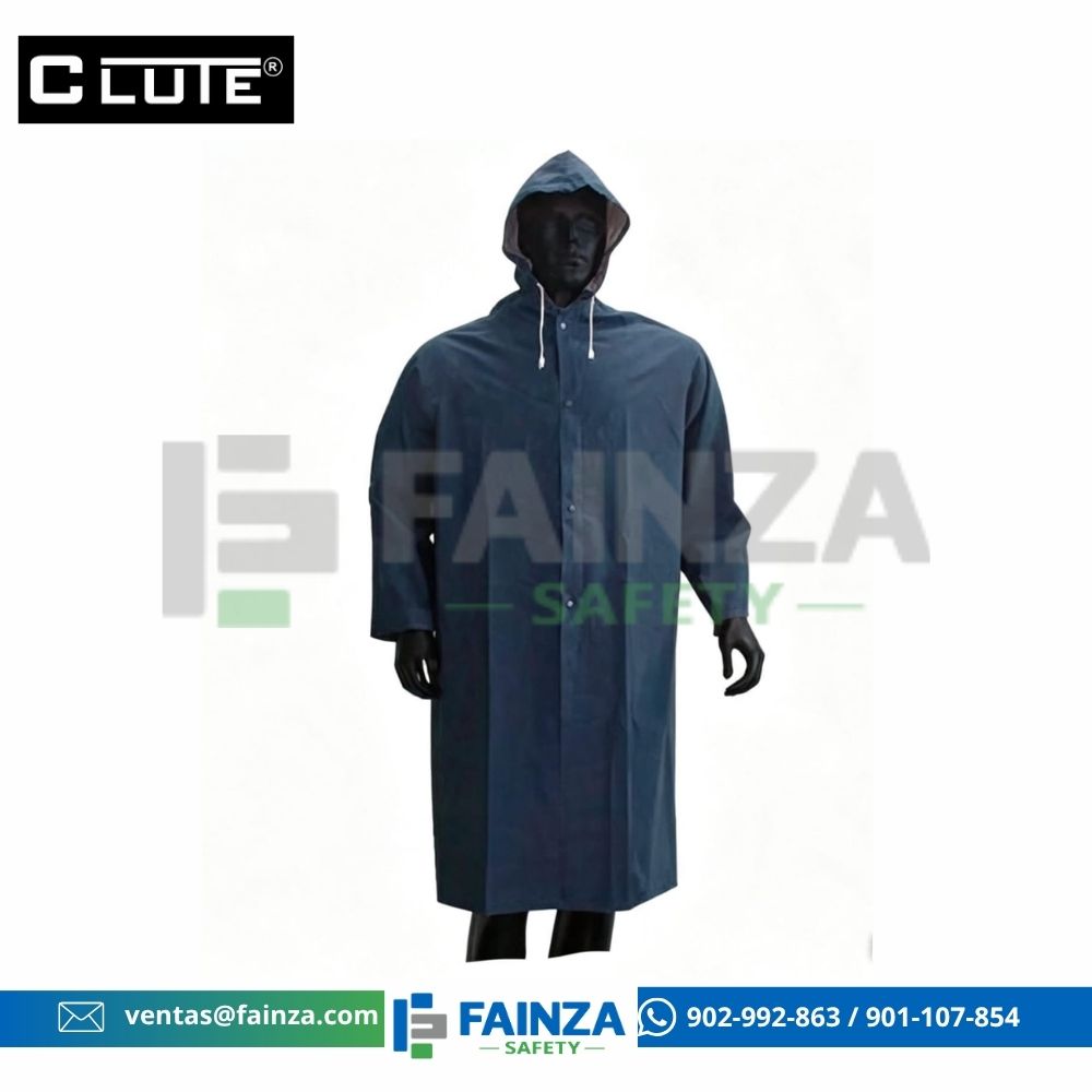 Abrigo de PVC Azul – Clute