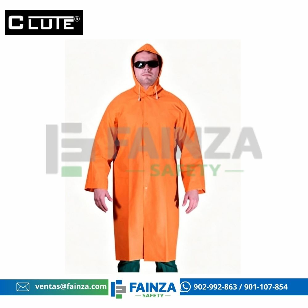 Abrigo de PVC Naranja – Clute