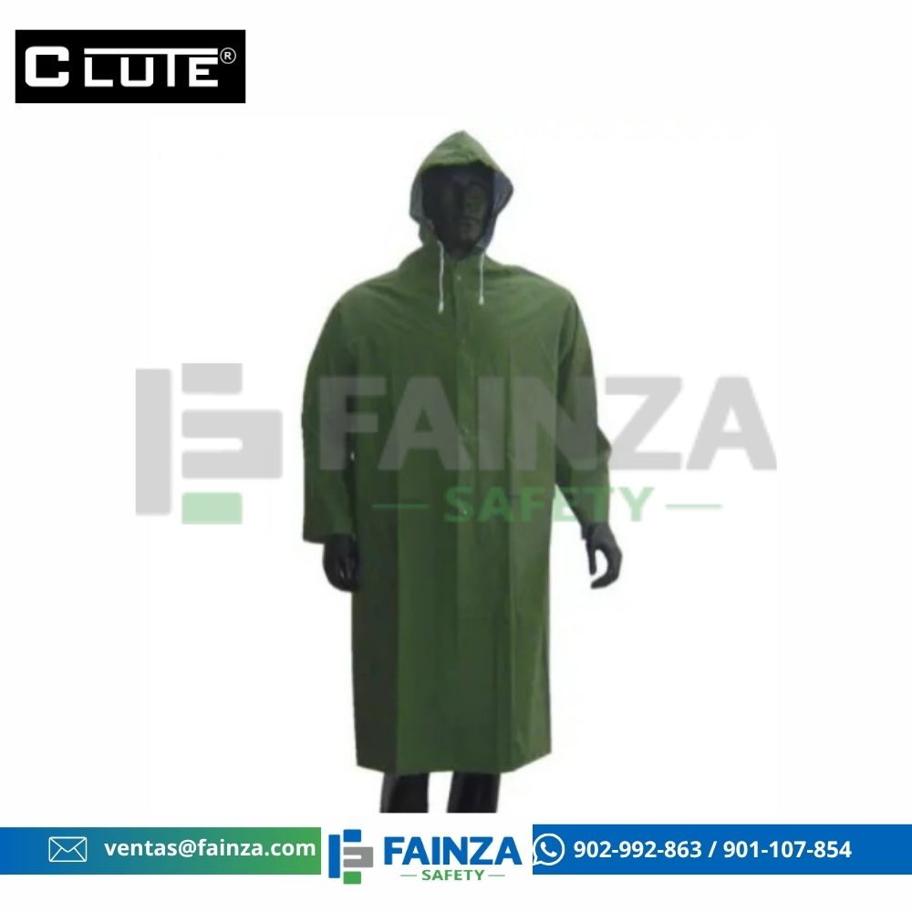 Abrigo de PVC Verde – Clute