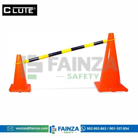 Barra Retractil Amarillo/Negro - Clute