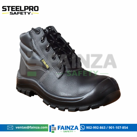 Botin Worker Negro Steelpro