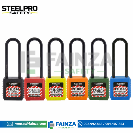 Candado X10 Long Dieléctrico - Steelpro